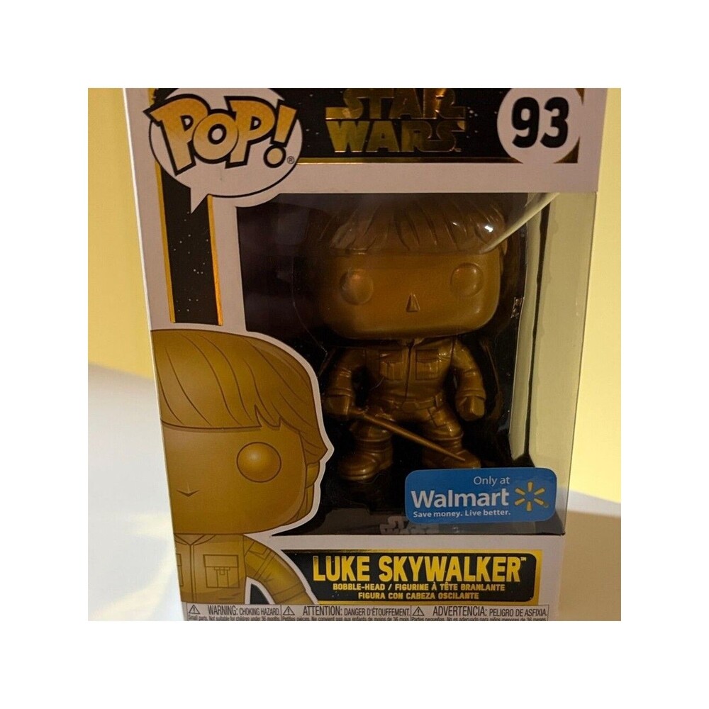 Funko Luke Skywalker Gold Collectible Figure